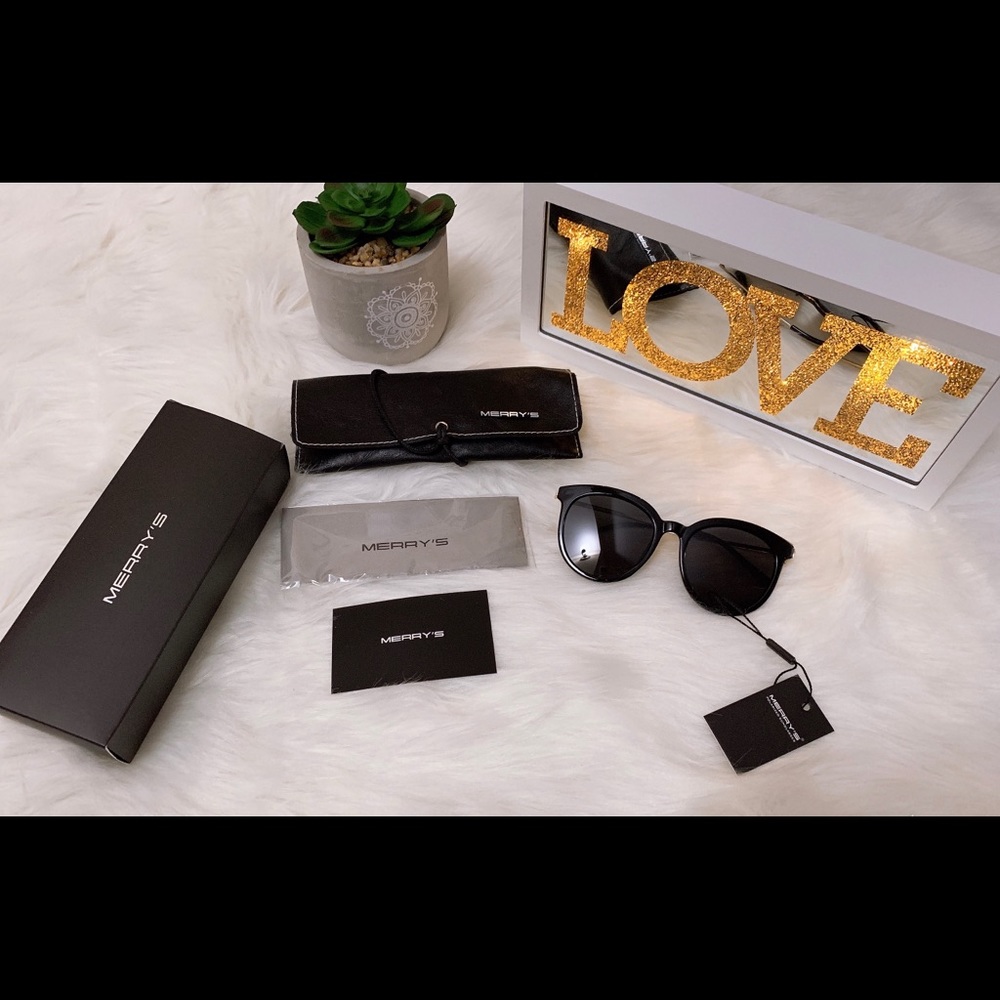 Cat Eye Polarized Sunglasses 100% UV Protection